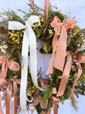 Christmas wreath workshops, brisbane. Kenmore Village Florist.