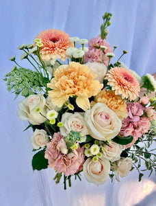 Fuss Free Bridal Bouquet. Kenmore Village Florist