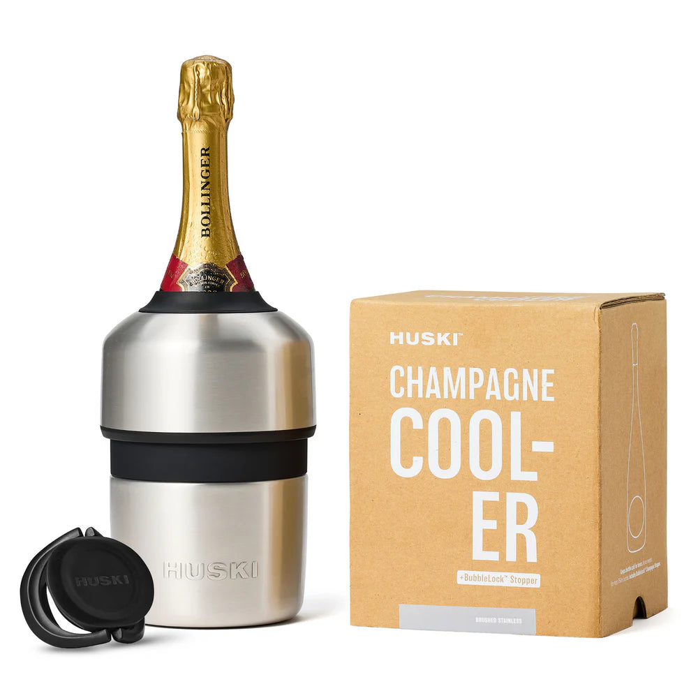 Huski champagne cooler. Kenmore Village Florist. Birsbane gifts and flowers. Same day delivery.