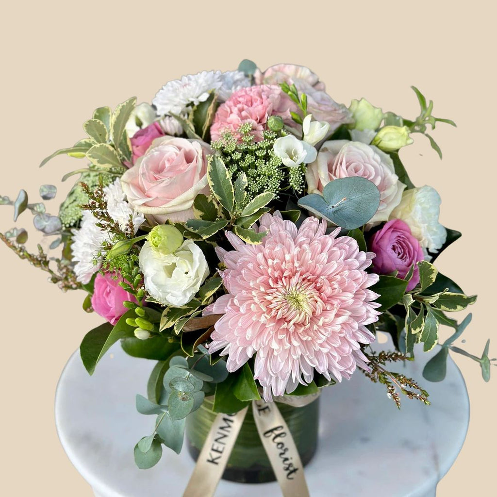 Petite Posy Bouquet with seasonal blooms. Kenmore Village Florist, Brisbane Flower Delivery.