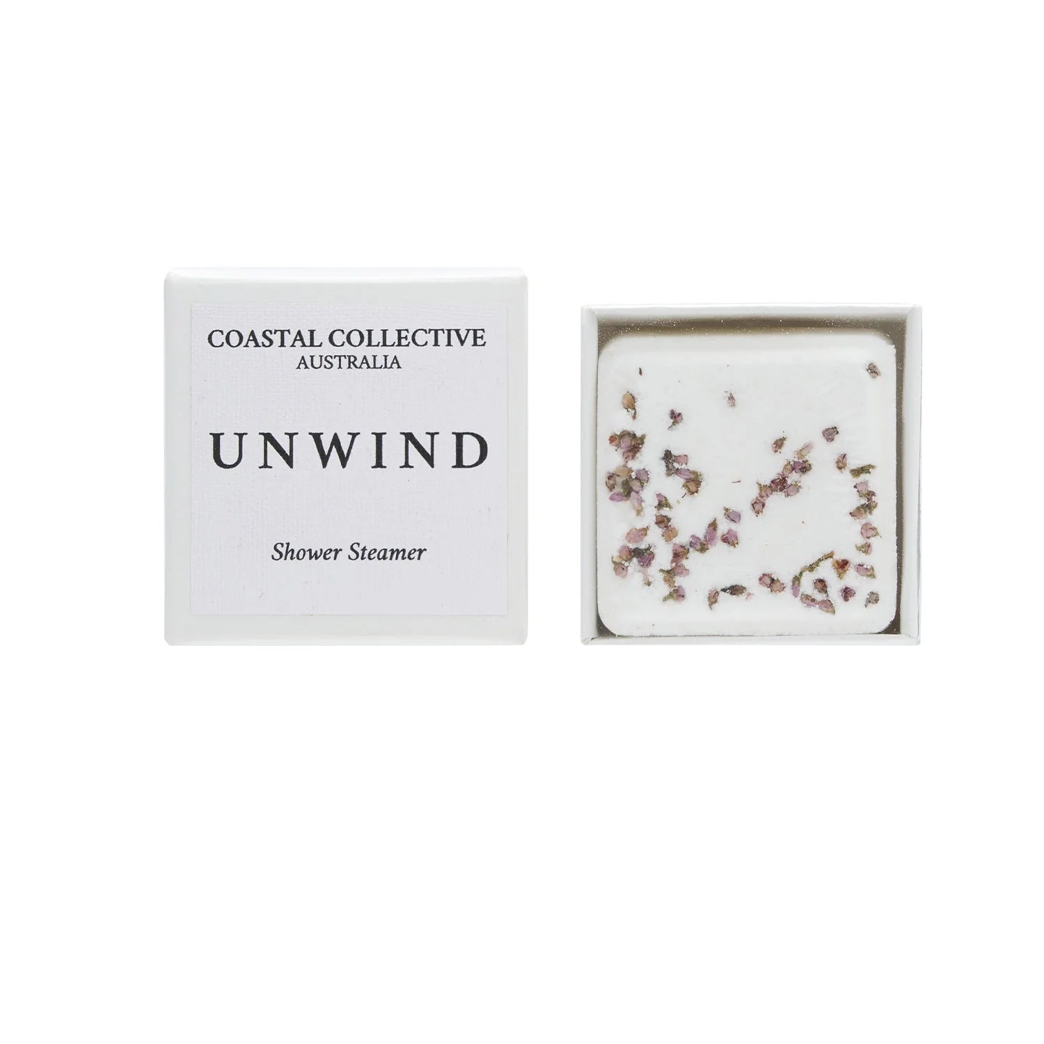 Coastal Collective Australia Unwind shower steamer. Brisbane Gifts. Kenmore Village Florist